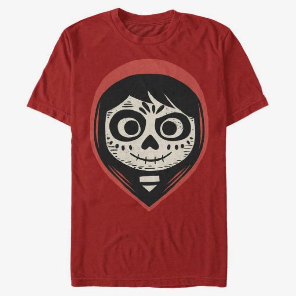 Tričko Merch Pixar Coco - Dia de Los Face Men's T-Shirt Red S