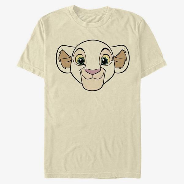 Tričko Merch Pixar The Lion King - Big Face Nala Men's T-Shirt Natural S