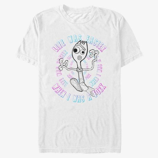 Queens Pixar Toy Story - Stay Weird Men's T-Shirt White