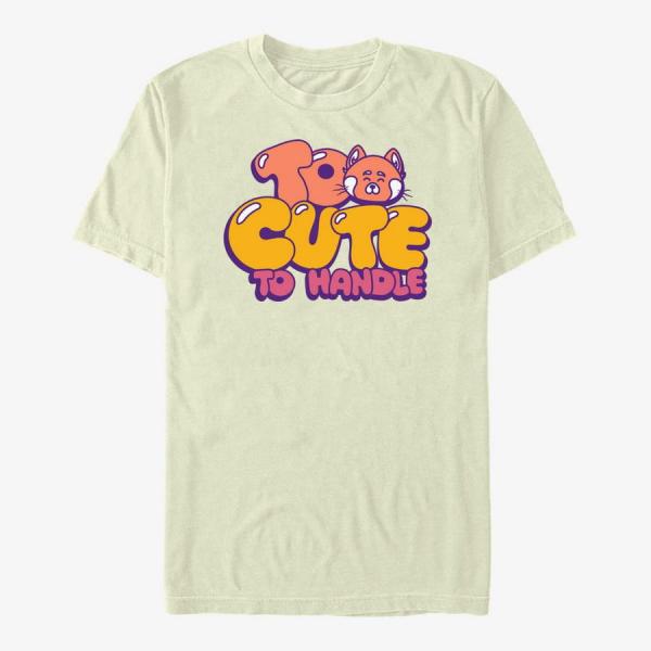 Queens Pixar Turning Red - Cute Panda Men's T-Shirt Natural