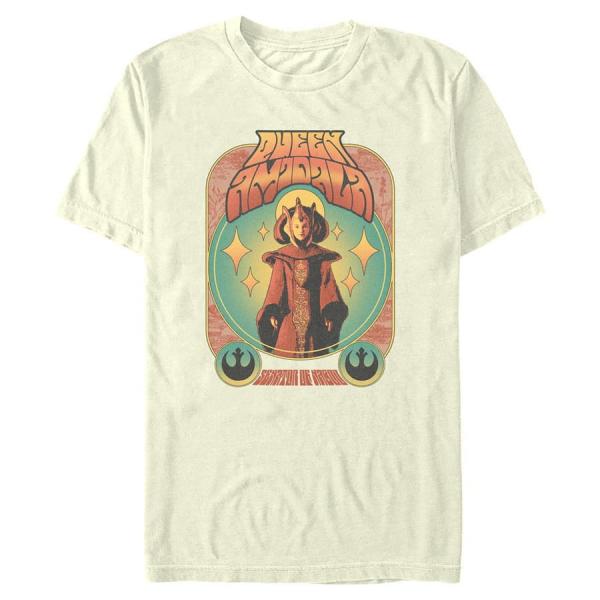 Queens Star Wars - Amidala Gig Men's T-Shirt Natural