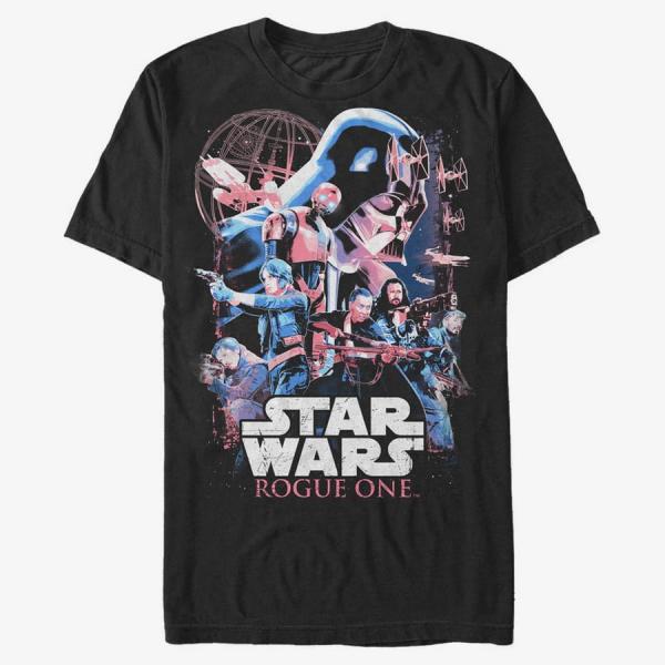 Tričko Merch Star Wars - Turn Men's T-Shirt Black XXL