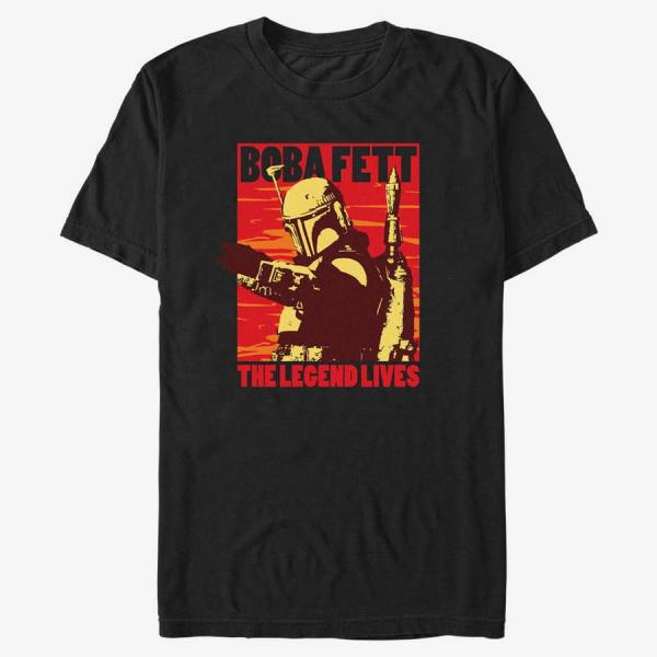 Queens Star Wars Book of Boba Fett - Good Bad Boba Men's T-Shirt Black