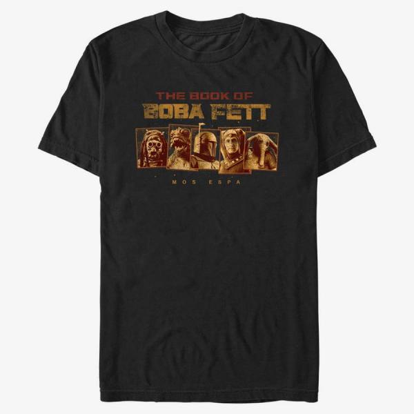 Queens Star Wars: Book of Boba Fett - New Characters Men's T-Shirt Black
