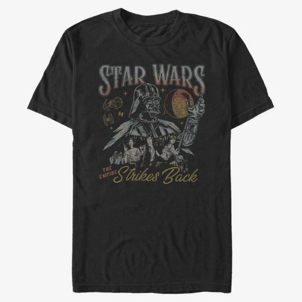 Queens Star Wars: Classic - Old School Choke Men's T-Shirt Black