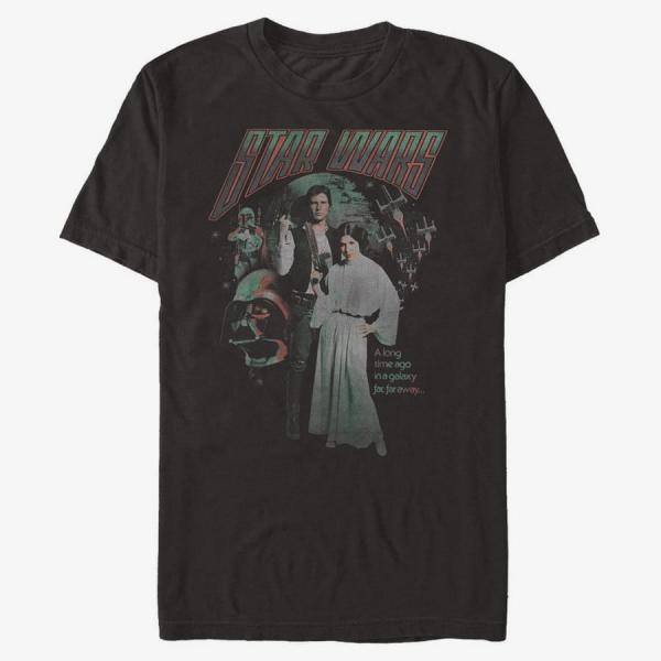 Tričko Merch Star Wars: Classic - Star Crossed Lover Men's T-Shirt Black S