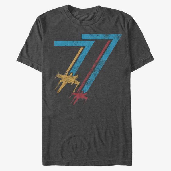 Tričko Merch Star Wars: Classic - Year One Men's T-Shirt Dark Heather Grey M