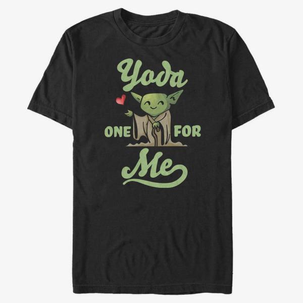 Tričko Merch Star Wars: Classic - Yoda For Men's T-Shirt Black XL