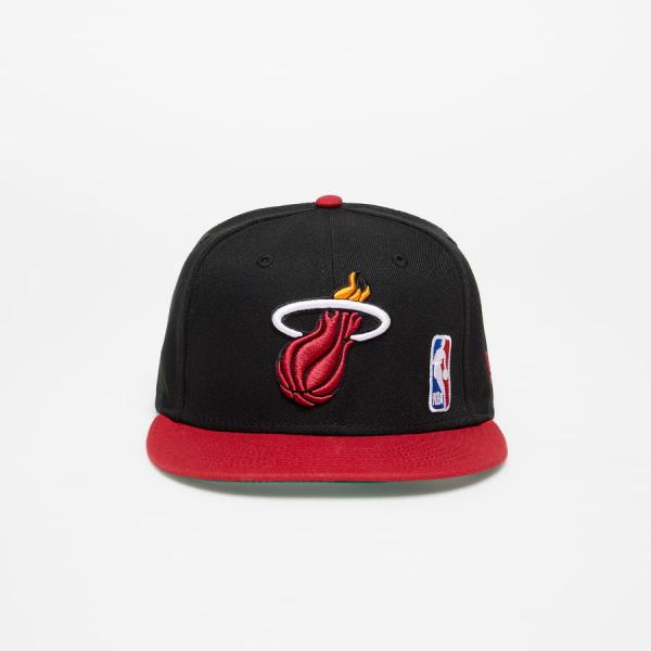 New Era Miami Heat Team Arch 9FIFTY Snapback Cap Black/ Red/ Green