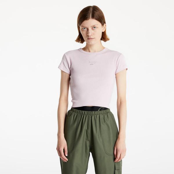 Reebok Classics Wde Ribbed Tee Frost Berry