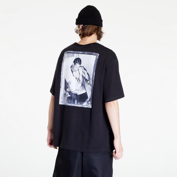 Tričko s krátkým rukávem Reebok x Panini T-Shirt Black