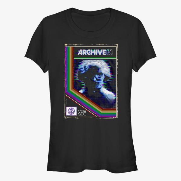Queens Netflix Archive 81 - THE STATUE Women's T-Shirt Black