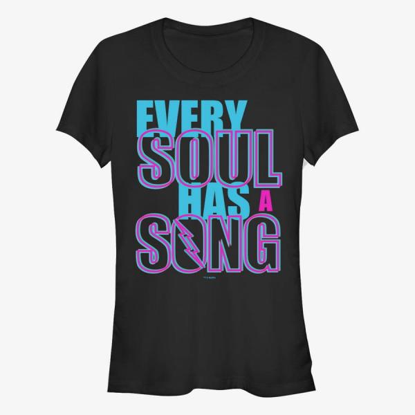 Tričko Merch Netflix Julie And The Phantoms - Soul Song Women's T-Shirt Black XL