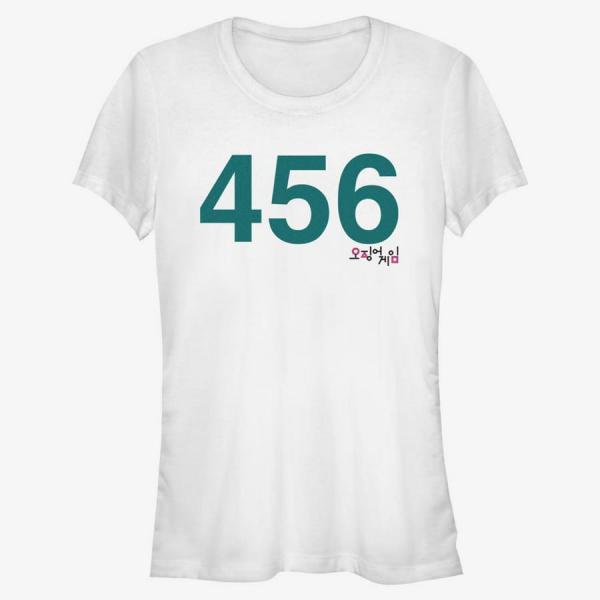 Queens Netflix Squid Game - Costume 456 Women's T-Shirt White