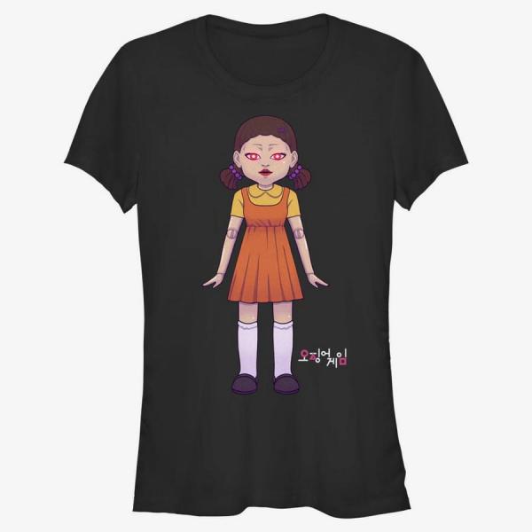 Queens Netflix Squid Game - SG Doll Women's T-Shirt Black