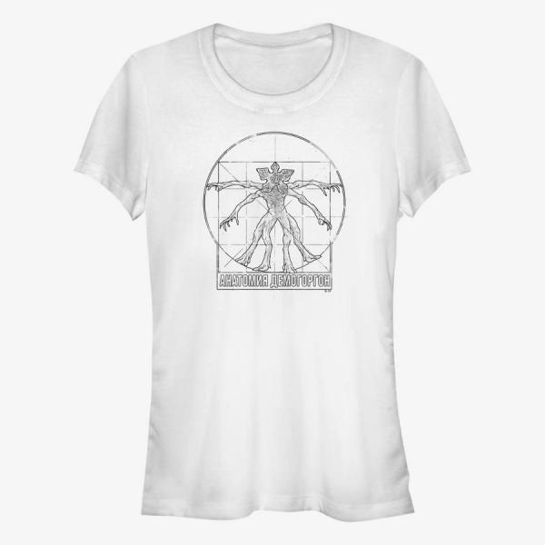 Tričko Merch Netflix Stranger Things - Demo Anatomy Women's T-Shirt White M