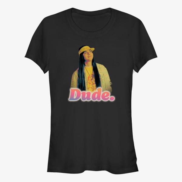 Tričko Merch Netflix Stranger Things - Dude Retro Women's T-Shirt Black S