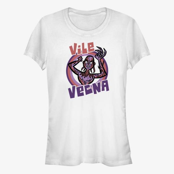 Tričko Merch Netflix Stranger Things - Vile Vecna Women's T-Shirt White M