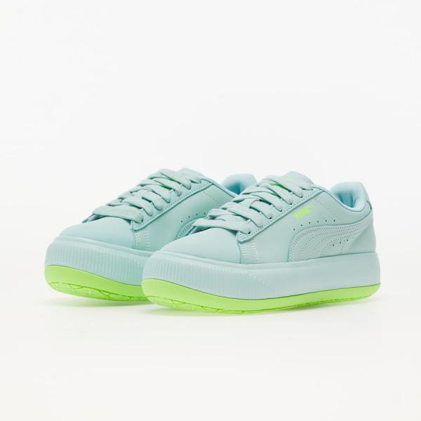 Puma Suede Mayu Mono Wn Eggshell Blue/ Green Glare