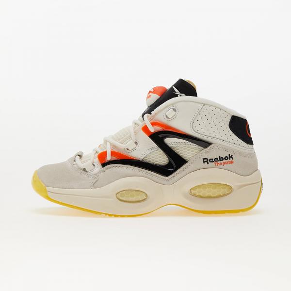 Tenisky Reebok Question Pump Chalk/ Core Black/ PUMORG EUR 44