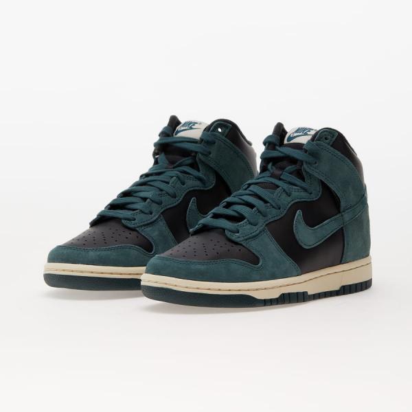Nike Dunk High Retro Premium Black/ Faded Spruce-Black-Light Cream