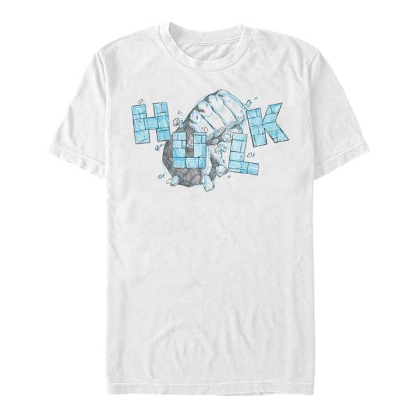 Queens Marvel - Hulk Fist Men's T-Shirt White
