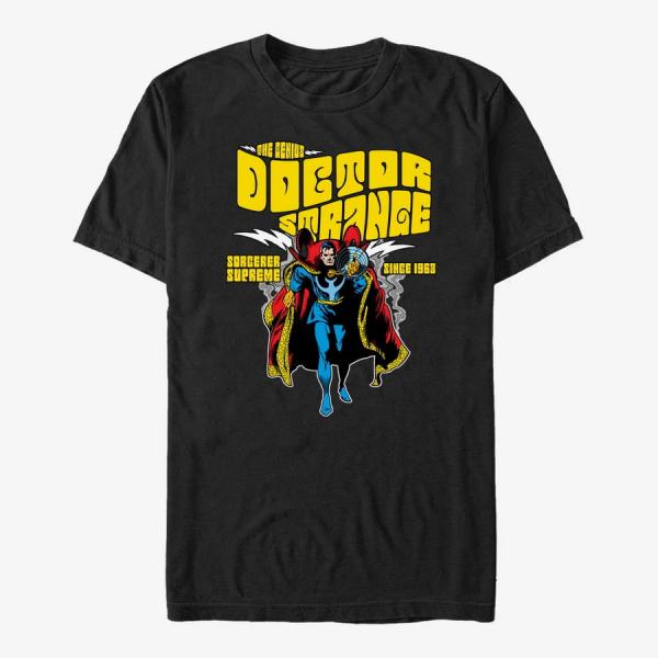 Tričko Merch Marvel Avengers Classic - Funky Doc Men's T-Shirt Black L