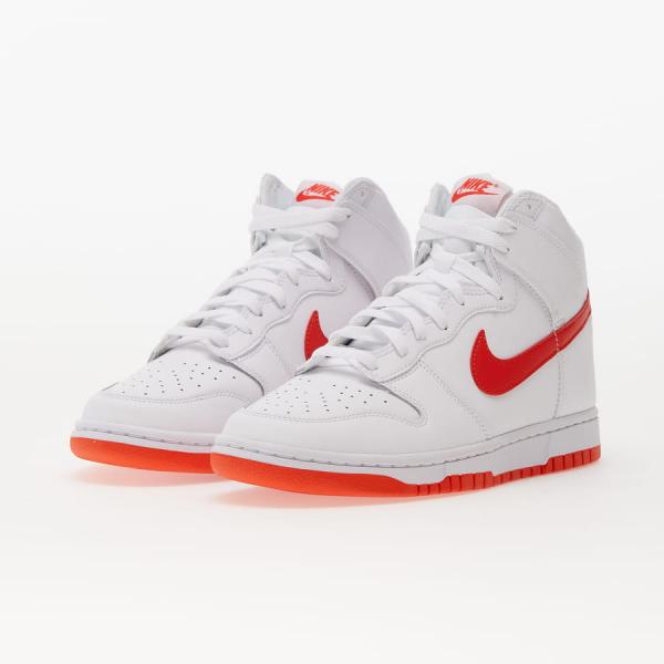 Tenisky Nike Dunk High Retro White/ Picante Red-White-Picante Red EUR 46