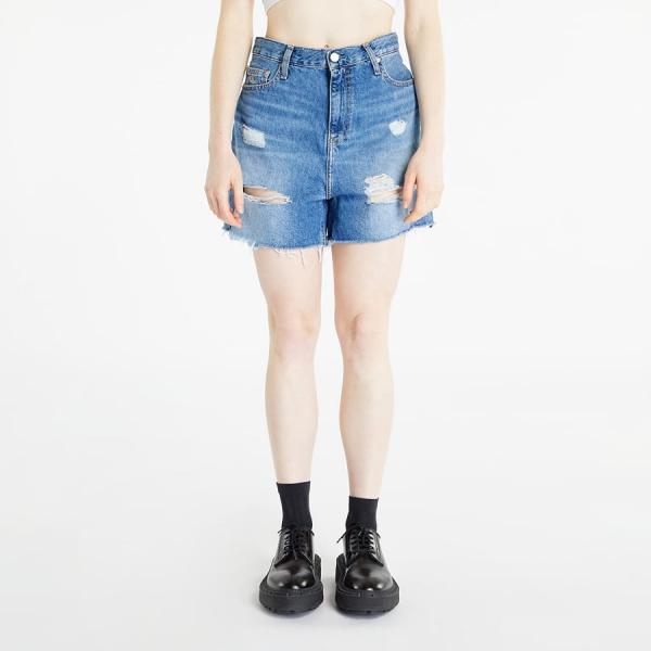 Šortky CALVIN KLEIN JEANS Mom Shorts Denim Medium 29
