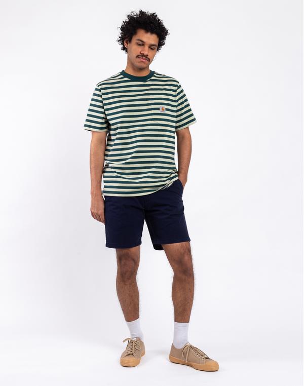 Carhartt WIP John Short Dark Navy garment dyed 30