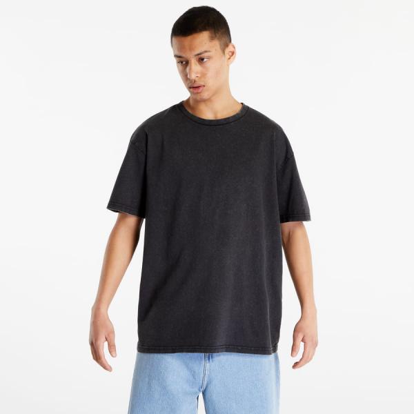 Tričko Urban Classics Heavy Oversized Acid Wash Tee Black L