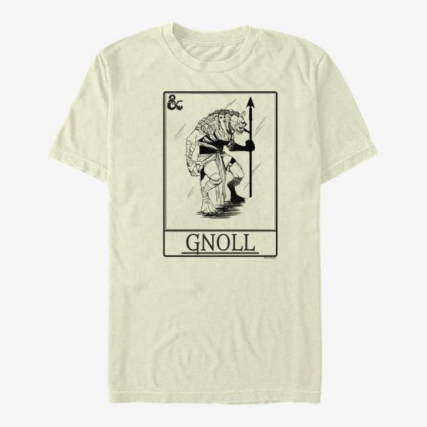 Queens Dungeons & Dragons - Vintage Gnoll Tarot Unisex T-Shirt Natural