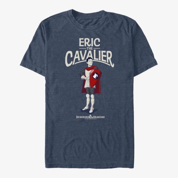 Queens Dungeons & Dragons - Eric Cavalier Unisex T-Shirt Vintage Heather Navy