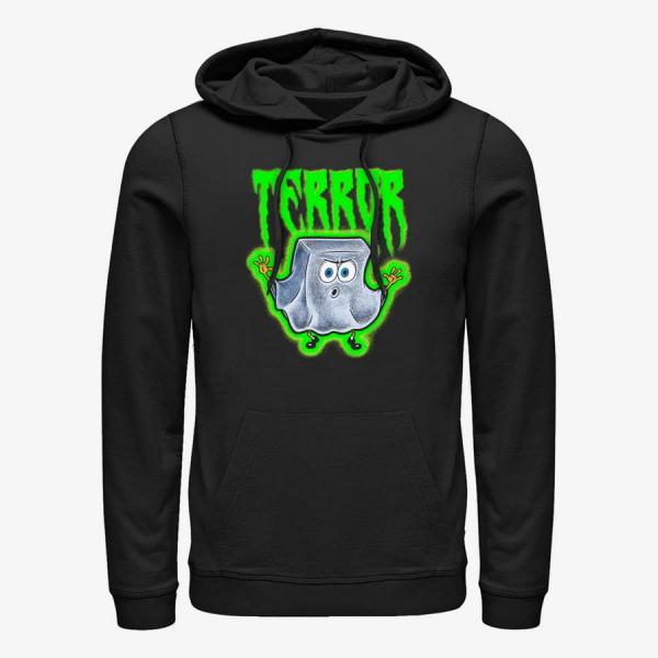 Queens Paramount SpongeBob SquarePants - ScaredBob Pants Unisex Hoodie Black