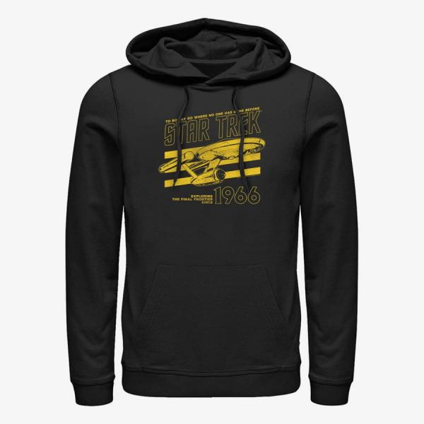 Queens Paramount Star Trek - OldYellow 1966 Unisex Hoodie Black
