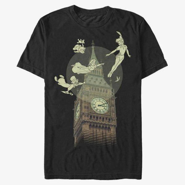 Queens Disney Peter Pan - Photo Big Ben Unisex T-Shirt Black