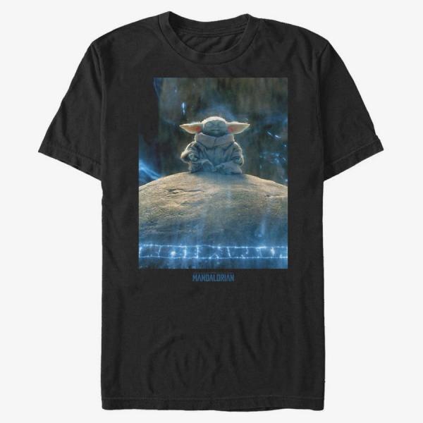 Queens Star Wars: Mandalorian - MandoMon Epi6 Experiment Unisex T-Shirt Black
