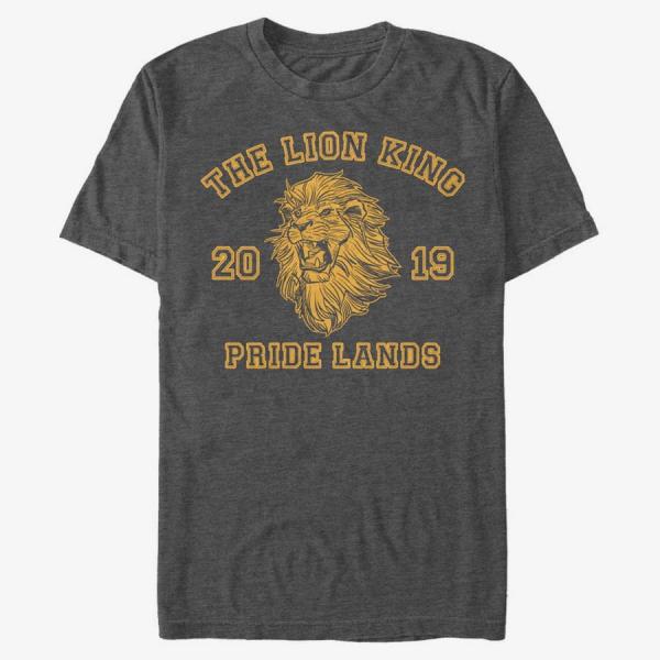 Queens Disney The Lion King: Live Action - Pride Lands Simba Unisex T-Shirt Dark Heather Grey