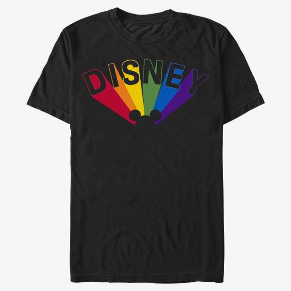 Queens Disney Classics Mickey Mouse - Prisma Ears Unisex T-Shirt Black