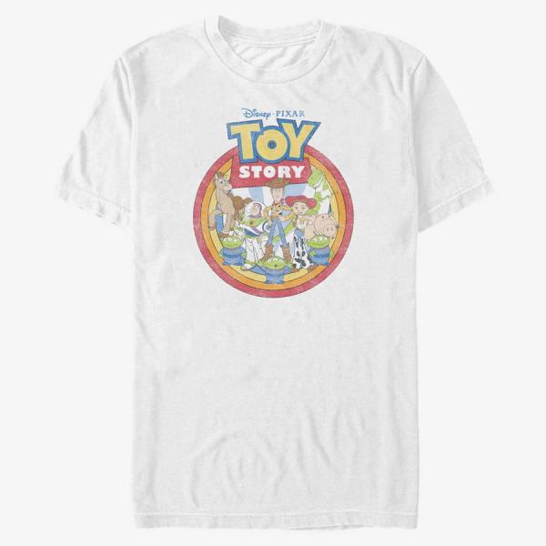 Queens Pixar Toy Story 1-3 - Group Toys Unisex T-Shirt White