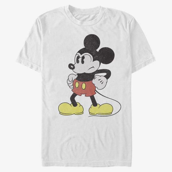 Tričko Merch Disney Classic Mickey - Mightiest Mouse Unisex T-Shirt White L