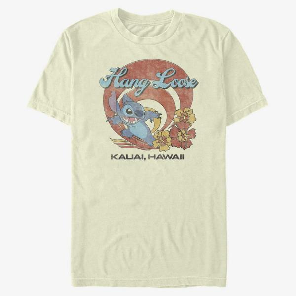 Queens Disney Lilo & Stitch - STITCH KAUAI Unisex T-Shirt Natural