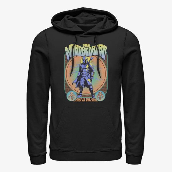 Queens Star Wars: The Mandalorian - Mando Gig Unisex Hoodie Black