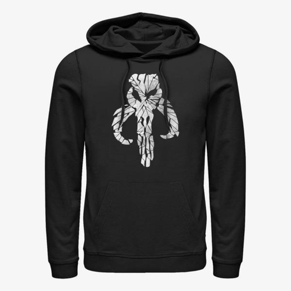 Mikina Merch Star Wars: Classic - Mandelorian Unisex Hoodie Black M