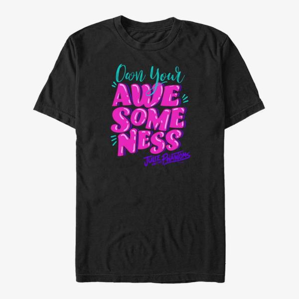 Tričko Merch Netflix Julie And The Phantoms - Own Awesome Unisex T-Shirt Black L