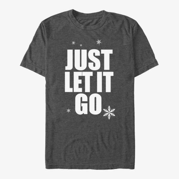 Tričko Merch Disney Wreck-It Ralph 2 - Let go Unisex T-Shirt Dark Heather Grey S
