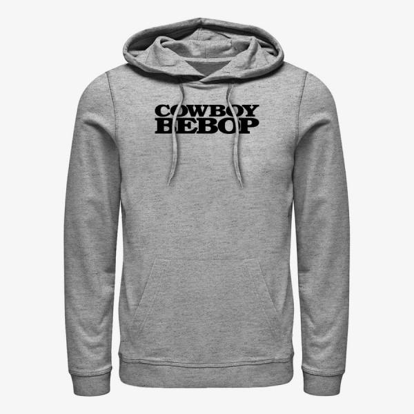Mikina Merch Netflix Cowboy Bebop - Bebop Logo Unisex Hoodie Heather Grey M