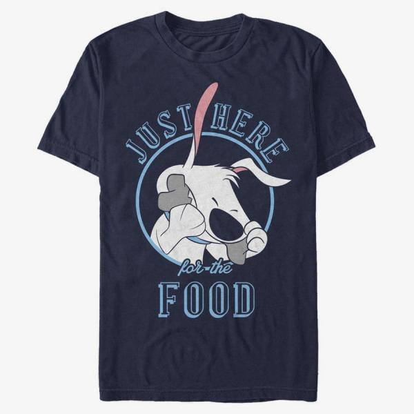 Tričko Merch Disney Mulan - Lil Brother Food Unisex T-Shirt Navy Blue S