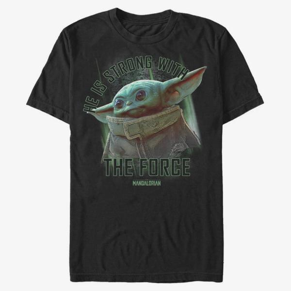 Tričko Merch Star Wars: The Mandalorian - MandoMon Epi7 Reach Out Unisex T-Shirt Black XL