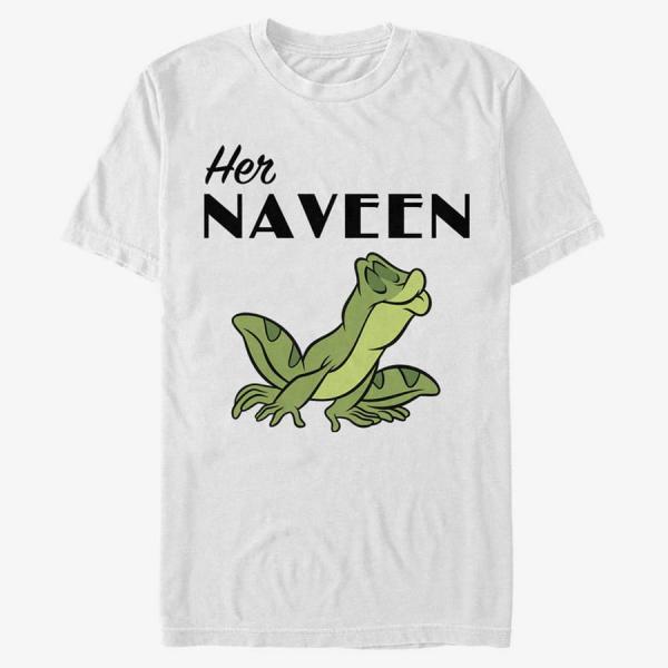 Queens Disney The Princess & The Frog - Frog Prince Unisex T-Shirt White